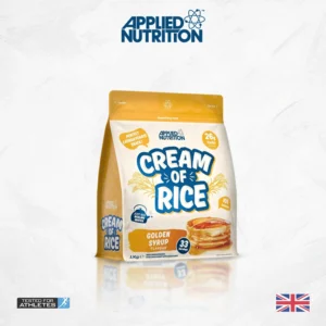 Paquete de Cream of Rice sabor jarabe dorado de Applied Nutrition