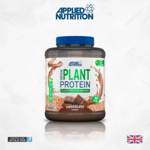 Proteína vegetal en polvo sabor chocolate de Applied Nutrition con 60 porciones proteína vegana de alta