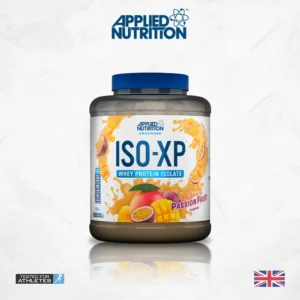 Envase de proteína en polvo ISO-XP sabor mango de Applied Nutrition