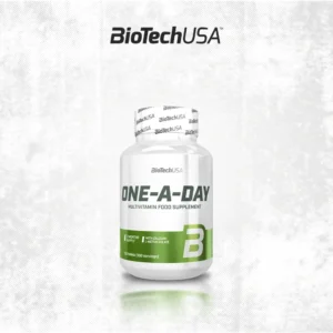 Suplemento multivitamínico ONE-A-DAY de BioTechUSA en envase de 100 tabletas multivitamínico completo