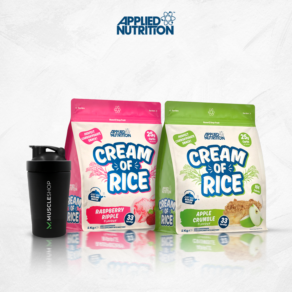 2 Cream of Rice 1 kg con shaker de regalo