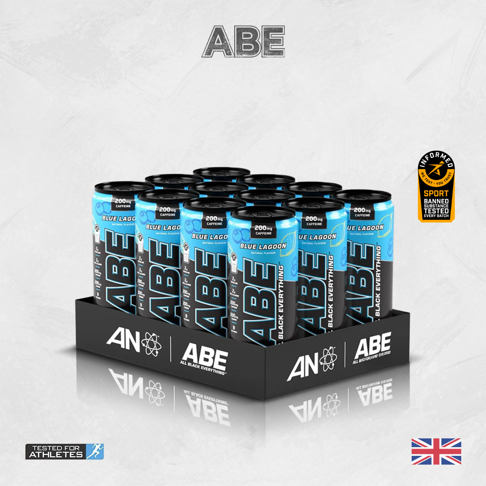 ABE Performance Energy Drink - Blue Lagoon - 12 pack